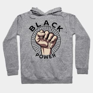 Black Power Fist Hoodie